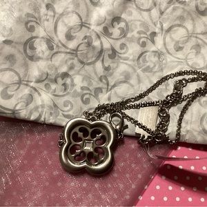 Brighton Jan Haedrich My Flat in London NECKLACE NEW NWT Silver Tone